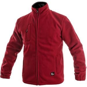 Canis Pánská fleecová bunda OTTAWA - Červená | XL