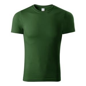 MALFINI Tričko Paint - Lahvově zelená | M