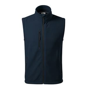 MALFINI Fleecová vesta Exit - Námořní modrá | XL