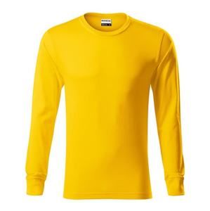 MALFINI Tričko s dlouhým rukávem Resist LS - Žlutá | M