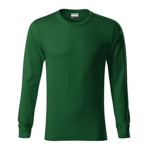 MALFINI Tričko s dlouhým rukávem Resist LS - Lahvově zelená | XXL