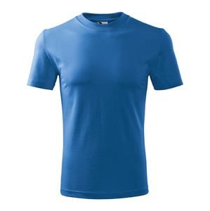 MALFINI Tričko Heavy - Azurově modrá | M