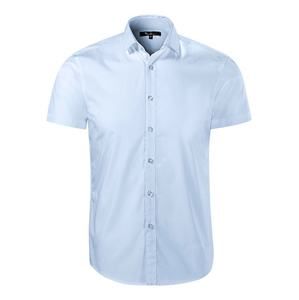 MALFINI Pánská košile s krátkým rukávem Flash - Světle modrá | L