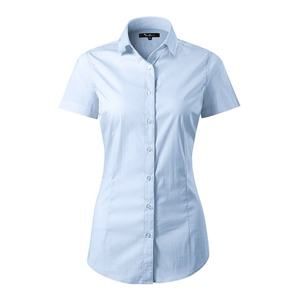 MALFINI Dámská košile s krátkým rukávem Flash - Světle modrá | L