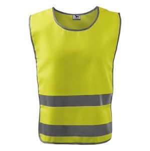 Bezpečnostní vesta Classic Safety Vest - Reflexní žlutá | M