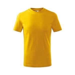 MALFINI Dětské tričko Classic - Žlutá | 110 cm (4 roky)