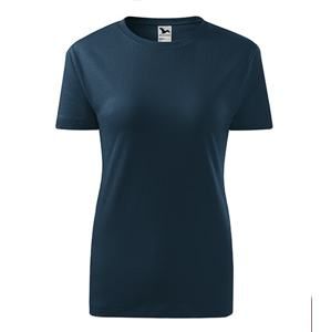 MALFINI Dámské tričko Classic New - Námořní modrá | S