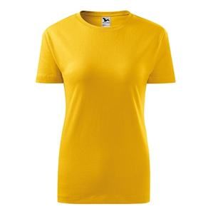 MALFINI Dámské tričko Classic New - Žlutá | M