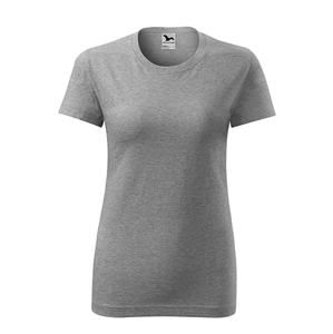 MALFINI Dámské tričko Classic New - Tmavě šedý melír | XXL