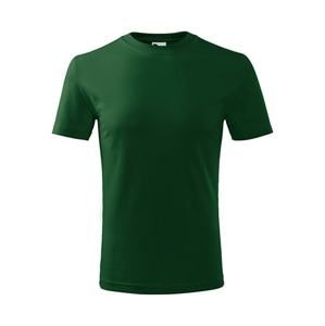 MALFINI Dětské tričko Classic New - Lahvově zelená | 134 cm (8 let)
