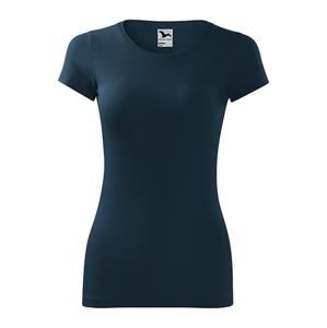 MALFINI Dámské tričko Glance - Námořní modrá | S