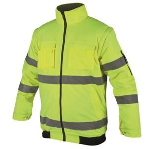 Ardon Nepromokavá reflexní bunda Howard reflex - Žlutá | M