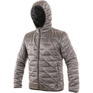 Pánská zimní prošívaná bunda LOUISIANA - Ledově šedá | XL