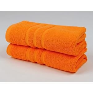 Dobrý Textil Ručník Economy 50x100 - Oranžová | 50 x 100 cm