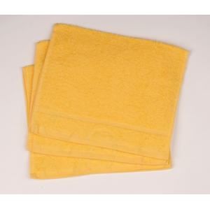 Dobrý Textil Malý ručník Economy 30x50 - Žlutá | 30 x 50 cm