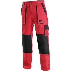 Pracovní kalhoty CXS LUXY JOSEF prodloužené - Červená / černá | 54