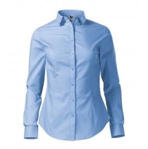 MALFINI Dámská košile s dlouhým rukávem Style - Nebesky modrá | M