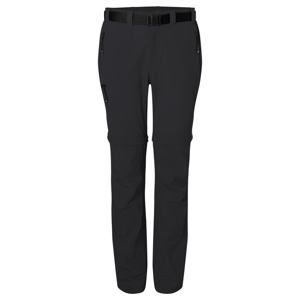 James & Nicholson Dámské outdoorové kalhoty s odepínacími nohavicemi JN1201 - Černá | XL