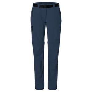 James & Nicholson Pánské outdoorové kalhoty s odepínacími nohavicemi JN1202 - Tmavě modrá | S