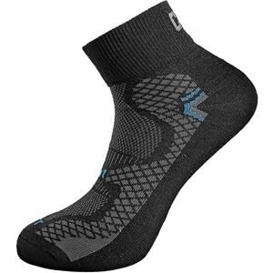 Canis Funkční ponožky SOFT - Černá / modrá | 48
