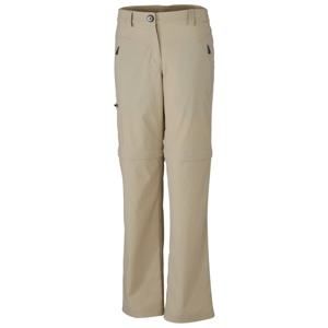 James & Nicholson Dámské outdoorové kalhoty 2v1 JN582 - Stone | L