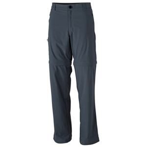 James & Nicholson Pánské outdoorové kalhoty 2v1 JN583 - Tmavě šedá | XXL