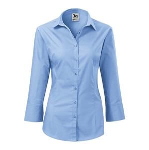 MALFINI Dámská košile s tříčtvrtečním rukávem Style - Nebesky modrá | M