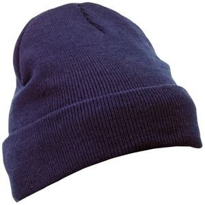 Myrtle Beach Zimní pletená čepice Thinsulate MB7551 - Tmavě modrá