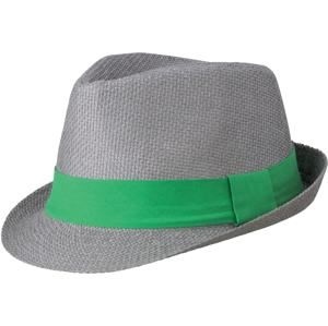 Myrtle Beach Letní klobouk MB6564 - Šedá / zelená | L/XL