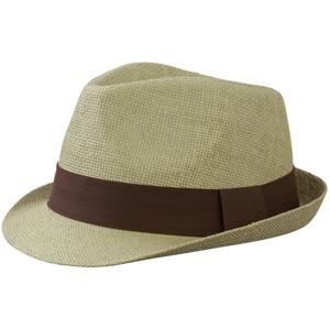 Myrtle Beach Letní klobouk MB6564 - Písková / hnědá | L/XL