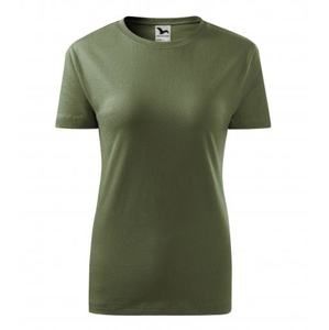 MALFINI Dámské tričko Basic - Khaki | S