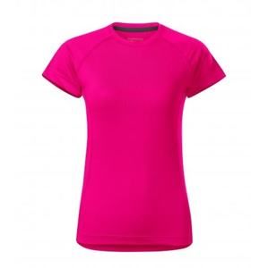 MALFINI Dámské tričko Destiny - Neonově růžová | XS