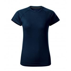MALFINI Dámské tričko Destiny - Námořní modrá | XL