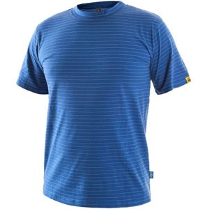 Canis (CXS) Antistatické tričko ESD CXS NOME - Středně modrá | XXXL