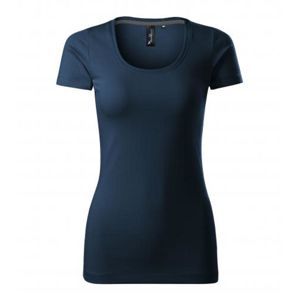 MALFINI Dámské tričko Action - Námořní modrá | XS