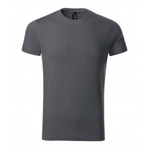 MALFINI Pánské tričko Action - Světlá antracitová | XL