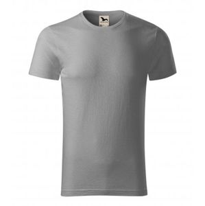 MALFINI Pánské tričko Native - Starostříbrná | XL