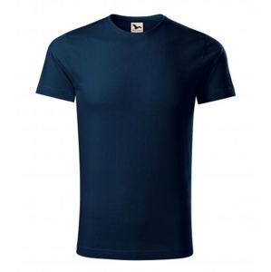 MALFINI Pánské tričko Origin - Námořní modrá | XL