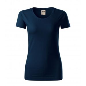 MALFINI Dámské tričko Origin - Námořní modrá | L