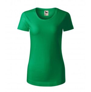 MALFINI Dámské tričko Origin - Středně zelená | XXL