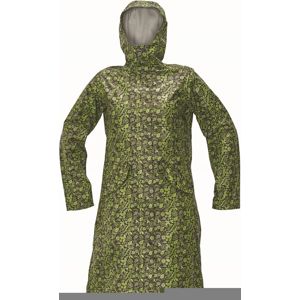 Dámský plášť do deště YOWIE - Hnědá / zelená | XL