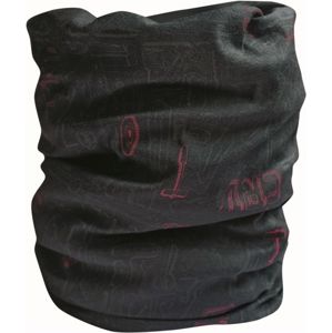 Cerva Multifunkční šátek CLIFF - Černá