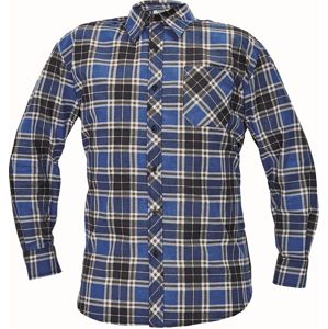 Cerva Flanelová košile SATURN - Světle modrá | XL
