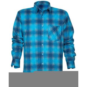 Ardon Pánská flanelová košile URBAN - Modrá | 41-42