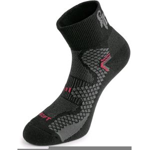 Canis Funkční ponožky SOFT - Černá / červená | 45