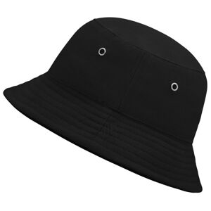 Myrtle Beach Dětský klobouček MB013 - Černá / černá
