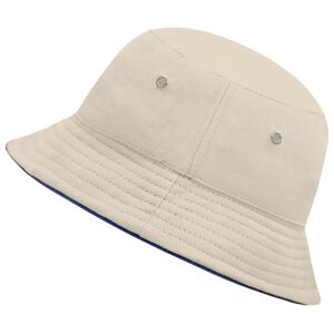Myrtle Beach Dětský klobouček MB013 - Přírodní / tmavě modrá