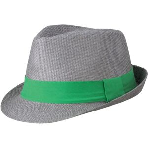 Myrtle Beach Letní klobouk MB6564 - Šedá / zelená | L/XL