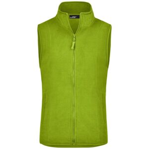 James & Nicholson Dámská fleecová vesta JN048 - Limetkově zelená | L
