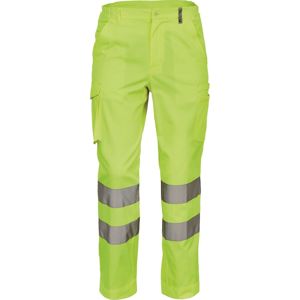 Cerva Reflexní pracovní kalhoty VIGO - Žlutá | 58